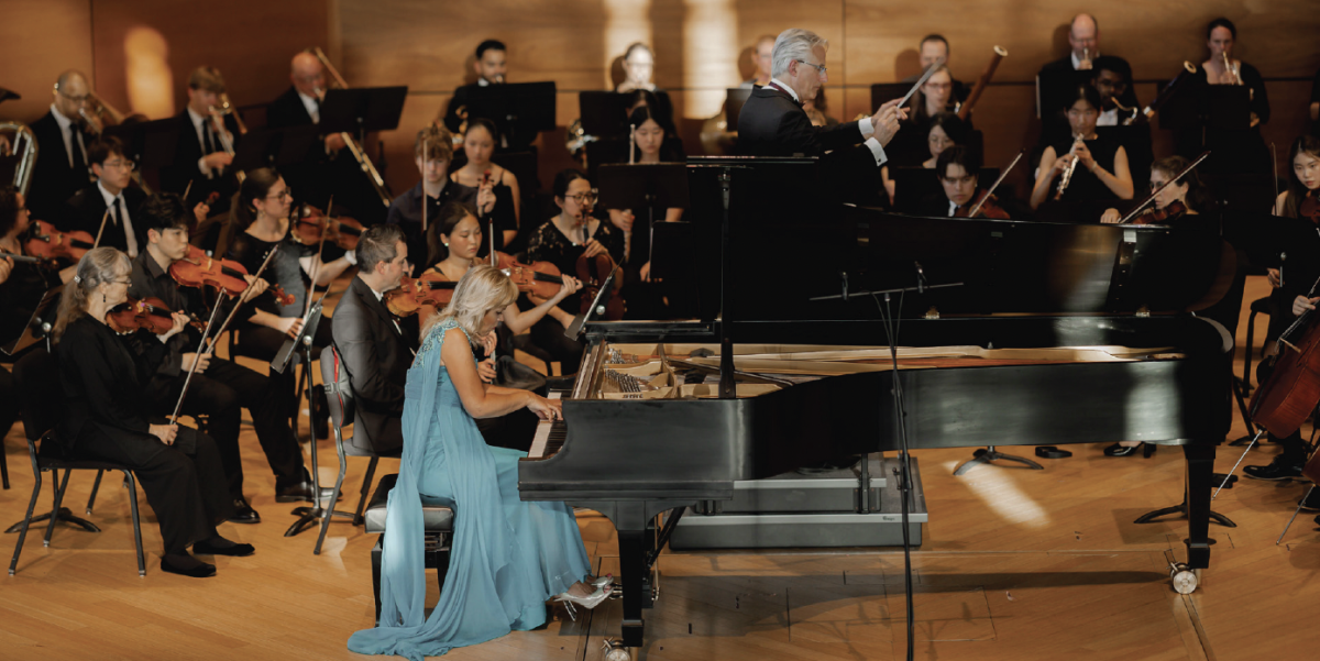 "Ms. Kern performed Rachmaninoff at the final Philharmonic concert of the season."